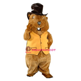 Mr. Beaver Mascot Costume