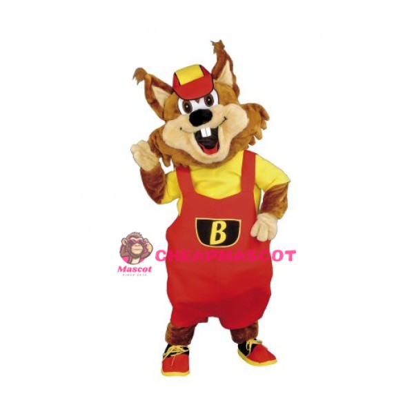 New Beaver Mascot Costume