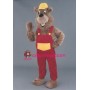 Model Beaver Mascot Walking Act Promotion Costume