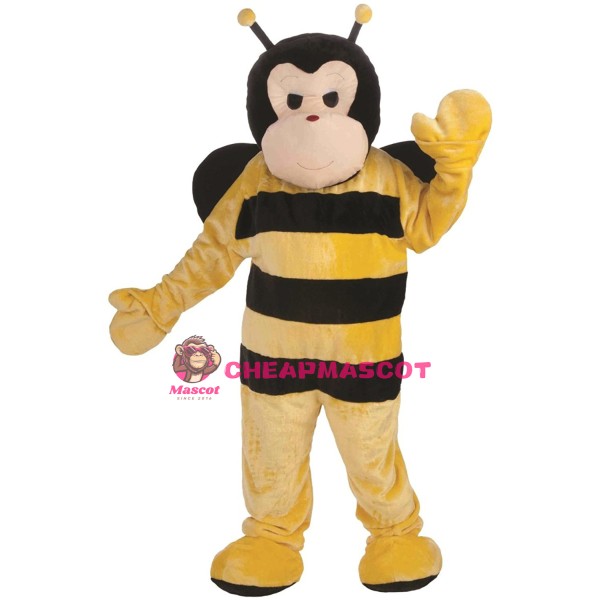 Men's Bumble Bee Plush Mascot Costume