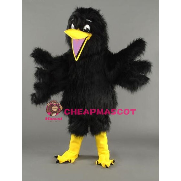 Black Bird Mascot Costume