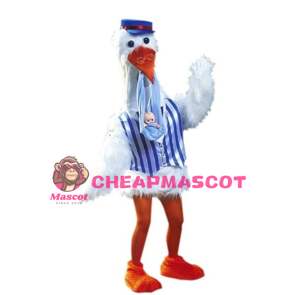 Stork Mascot Costume