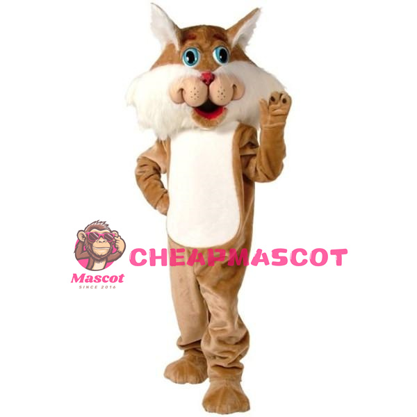 Wirey Wild Cat Mascot Costume