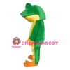 Frog New Professional Green Frog Adult Mascot Costume