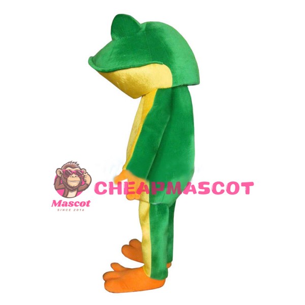 Frog New Professional Green Frog Adult Mascot Costume