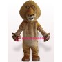Alex Lion Plush Adult Mascot Costume