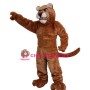 Power Leopard Panther Cat Cougar Mascot Costume