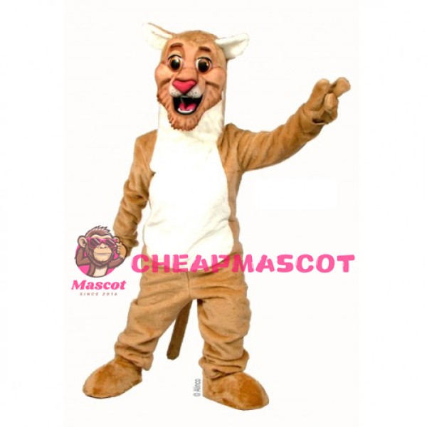 Happy Lion Mascot Costume
