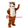 T. Toby Tiger Mascot Costume