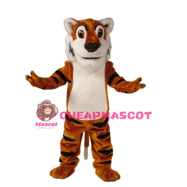 T. Toby Tiger Mascot Costume