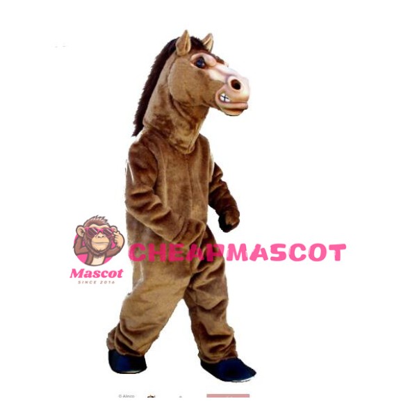 Fierce Stallion Horse Mascot Costume