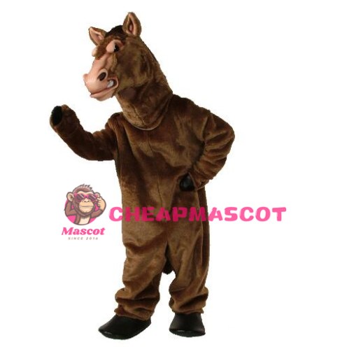 Fierce Stallion Horse Mascot Costume