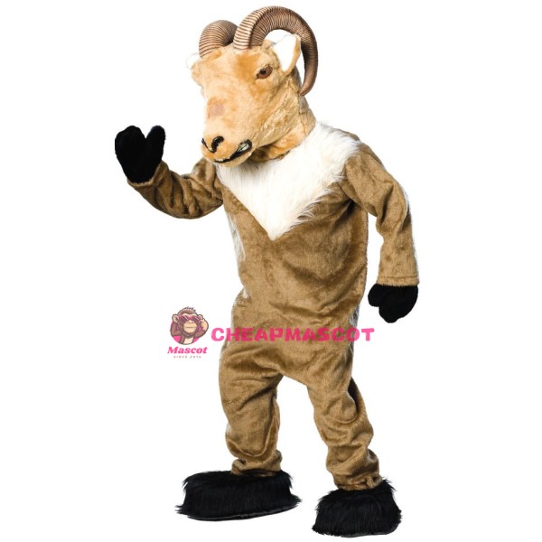 Adult Super Deluxe Ram Mascot Costume