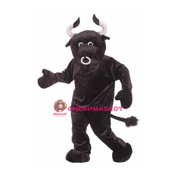 Adult DeluxePlush Bull Mascot Costume