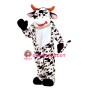 Funny Deluxe Plush Cow Mascot Costume