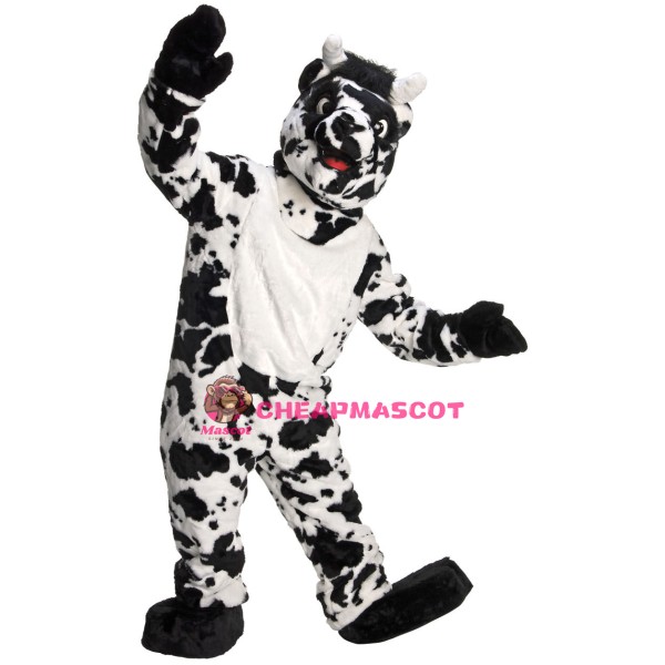 Adult Super Deluxe Mascot Cow Costume