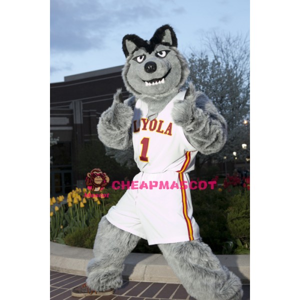 Gey Wolf Sport Football Team Mascot Costumes