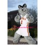 Gey Wolf Sport Football Team Mascot Costumes