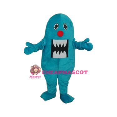 Blue Shark Mascot Adult Costume