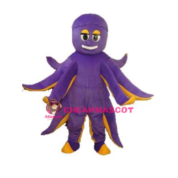 Octopus Mascot Adult Costume
