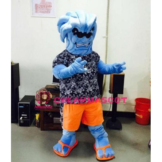 Willie the Wave Awkward Mascot Costume