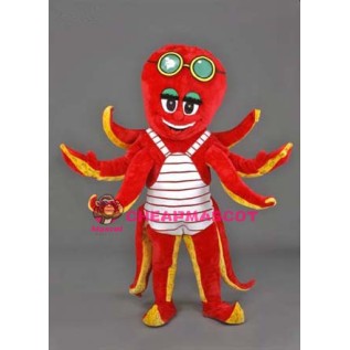 Octopus Costume Plush Mascot