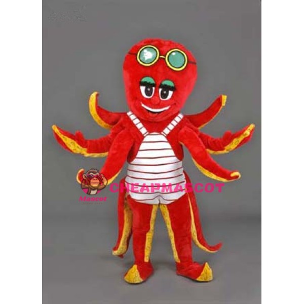 Octopus Costume Plush Mascot