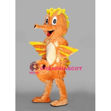 Seahorse Costume - Plush Mascot