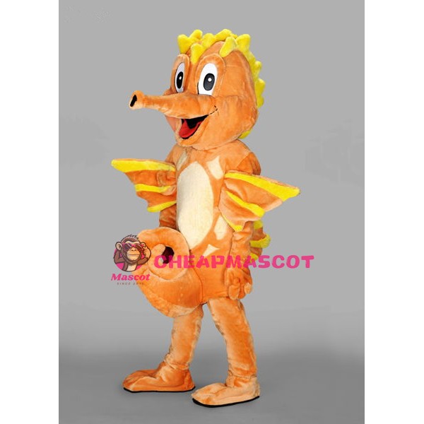 Seahorse Costume - Plush Mascot