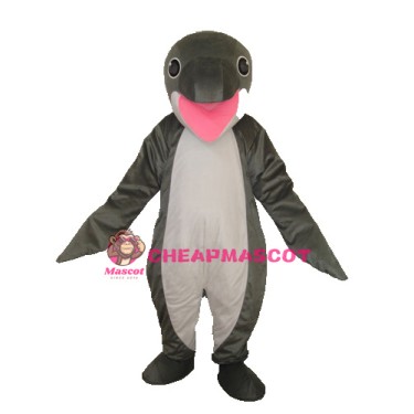  Grey Penguin Mascot Adult Costume