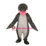  Grey Penguin Mascot Adult Costume