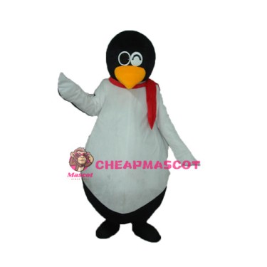 Penguin QQ Mascot Adult Costume