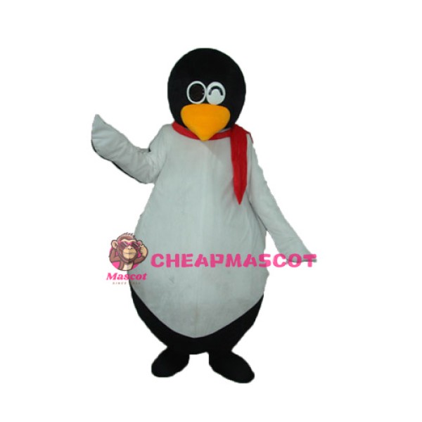 Penguin QQ Mascot Adult Costume