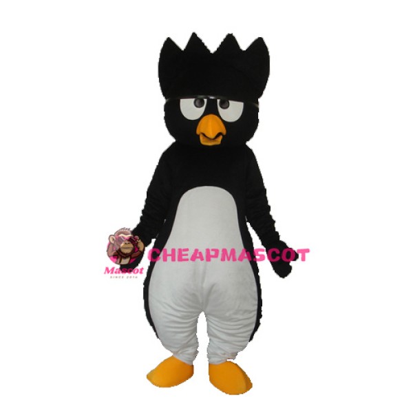 Black Little Penguin Mascot Adult Costume