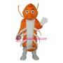 Long Moustache Lobster Mascot Adult Costume