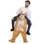 Kangaroo Costume Ride On Me Mascot Fancy Dress