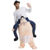 Sumo Costume Ride On Me Mascot Fancy Dress