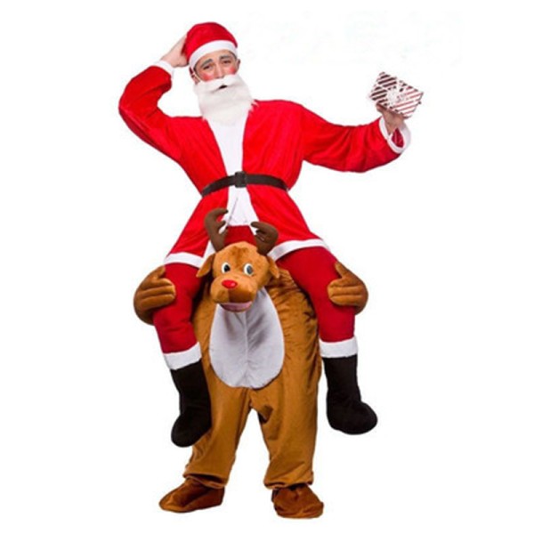 Deer Costume Ride On Me Mascot Fancy Dress