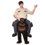 Chimpanzee Costume Ride On Me Mascot Fancy Dress