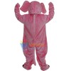 Pink Elephant Mascot Costume