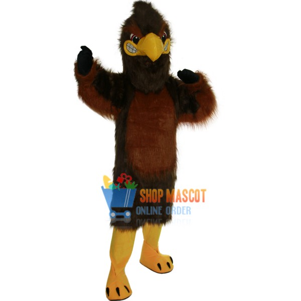 Cute Majestic Hawk Mascot Costume