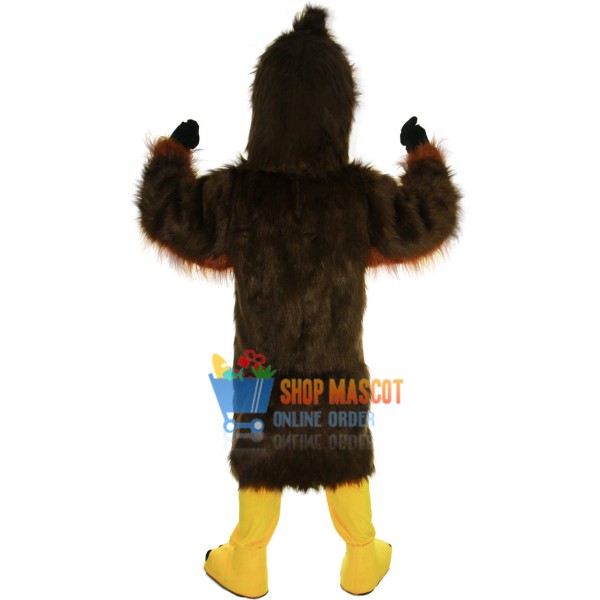 Cute Majestic Hawk Mascot Costume