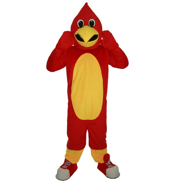 Red Road Runner Mascot Costume