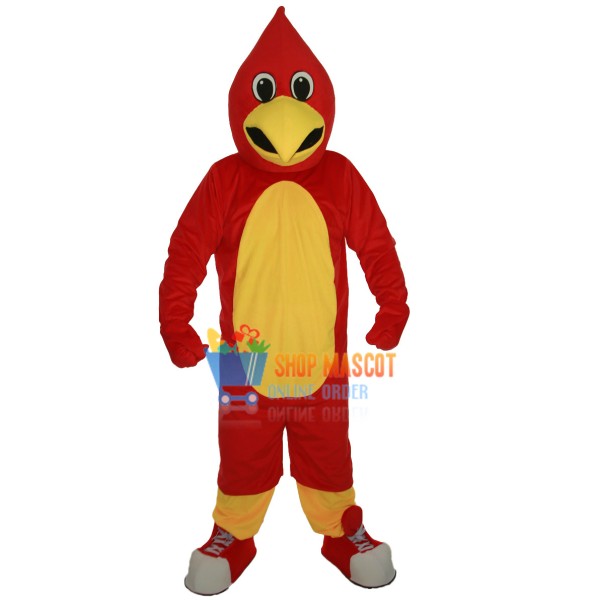 Red Road Runner Mascot Costume