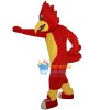 Red Road Runner Mascot Costume