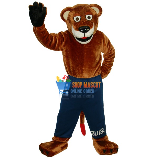 Cute Leopard Mascot Costume