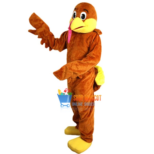 Cute Turkey Mascot Costume Adult Costume
