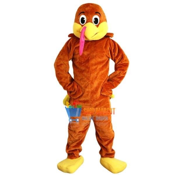Cute Turkey Mascot Costume Adult Costume