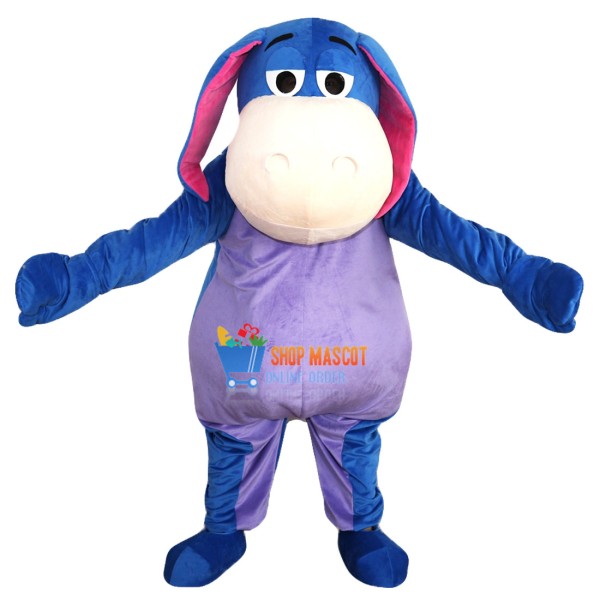 Eeyore Donkey Mascot Costume Adult Costume