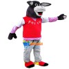 Cute Black Donkey Mascot Costume Adult Costume
